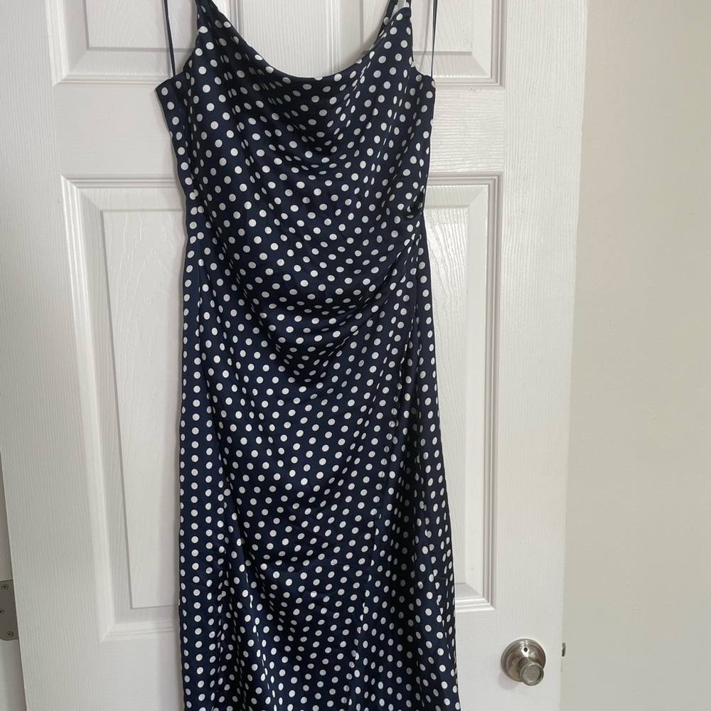 Polka Dot Midi Dress
